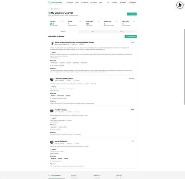 Charity Connect – screenshot 5