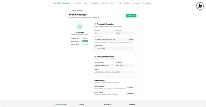 Charity Connect – screenshot 8