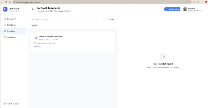 Contract AI – screenshot 1