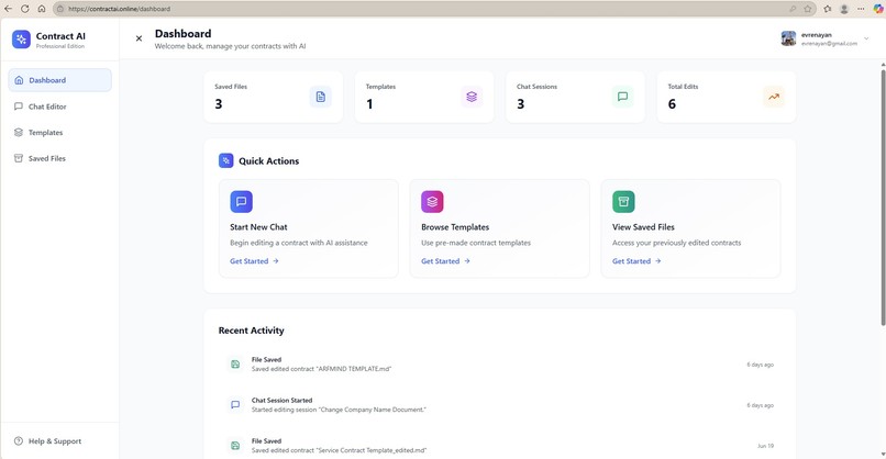 Contract AI – screenshot 2