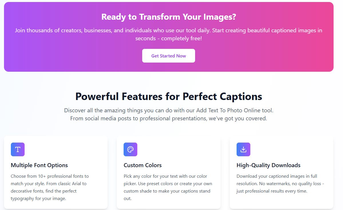 Add Caption to Photo Online | Devpost