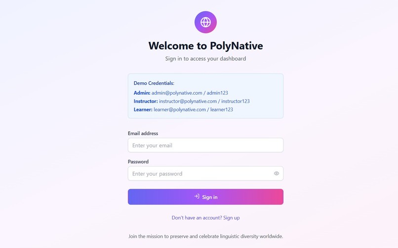PolyNative – screenshot 1