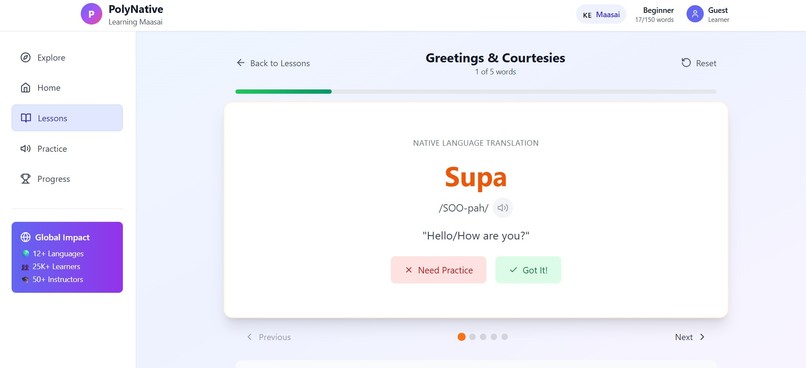 PolyNative – screenshot 2