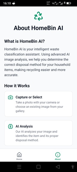 HomeBin AI – screenshot 2