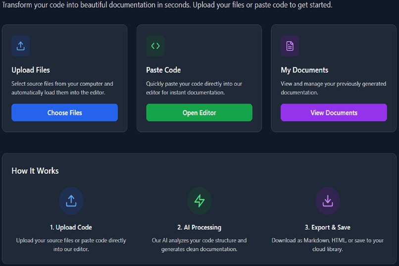 DocuSaaS – screenshot 1