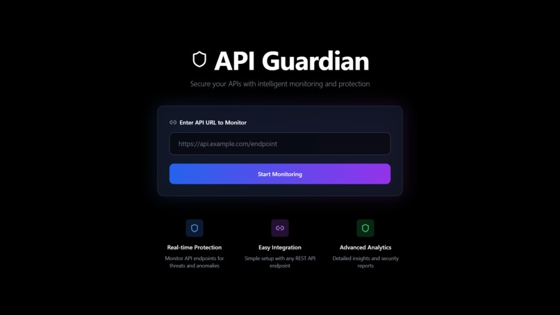 API Guardian – screenshot 1