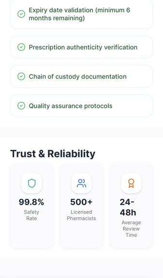ReMed-Smart Medicine Donation App – screenshot 4