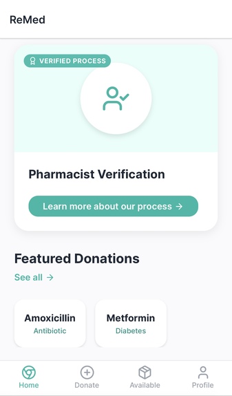 ReMed-Smart Medicine Donation App – screenshot 6