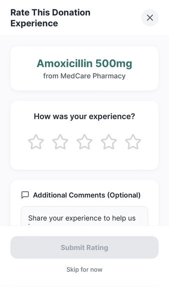 ReMed-Smart Medicine Donation App – screenshot 10