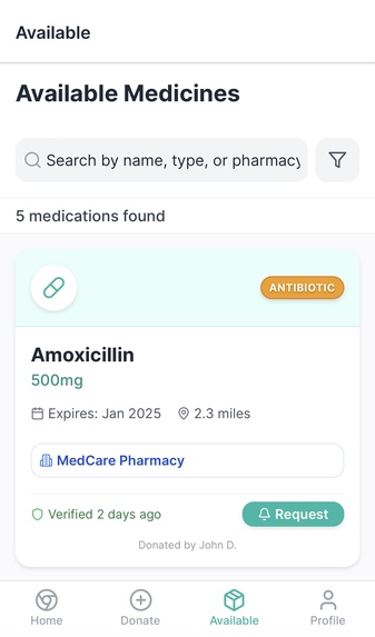 ReMed-Smart Medicine Donation App – screenshot 15