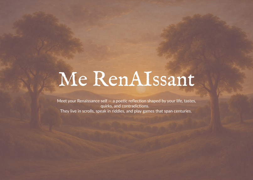 Me RenAIssant – screenshot 1