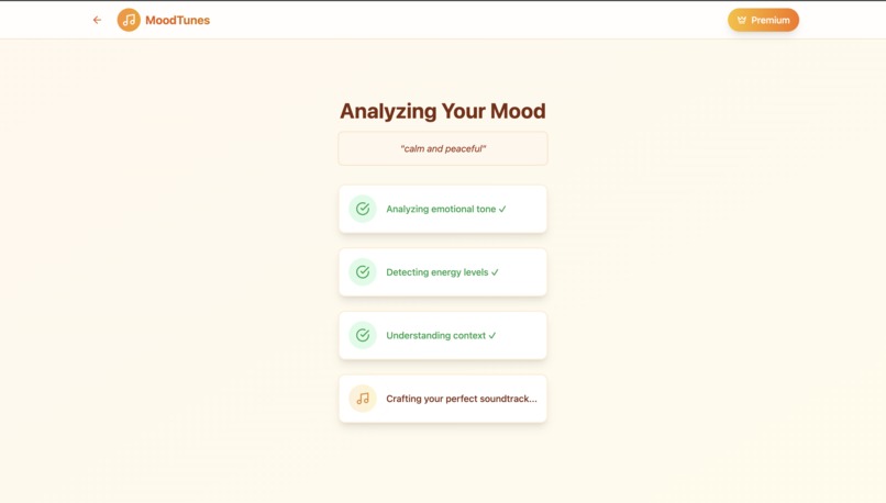 MoodTunes – AI-Generated Music Based on Your Mood – screenshot 2