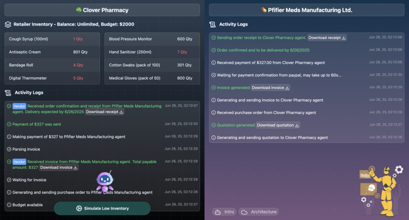 Agent-to-Agent Autonomous Payments – screenshot 3