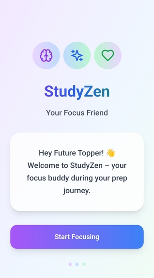 StudyZen - your focus friend – screenshot 1