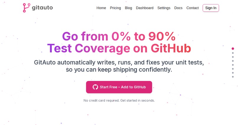 GitAuto – screenshot 1