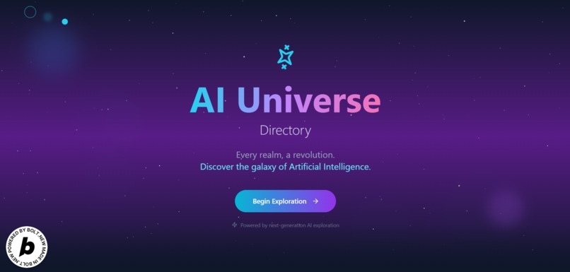 AI Universe Directory SIte  – screenshot 1