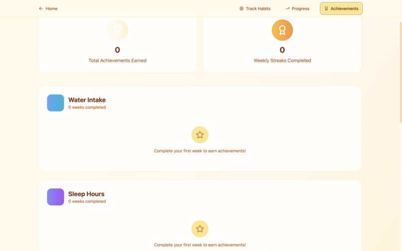 Healthy Habits Tracker  – screenshot 6