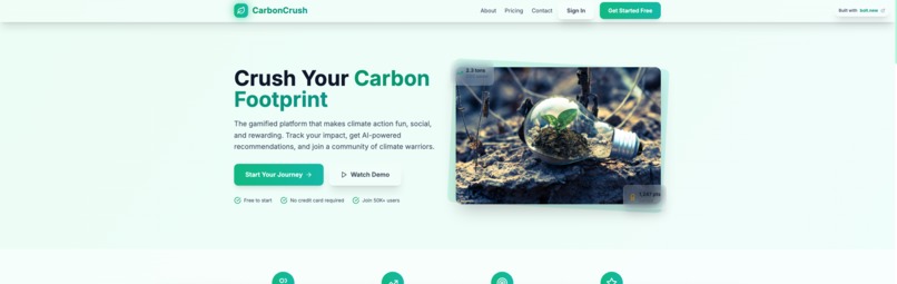 CarbonCrush – Kill Your Emissions. Keep Your Lifestyle. – screenshot 1