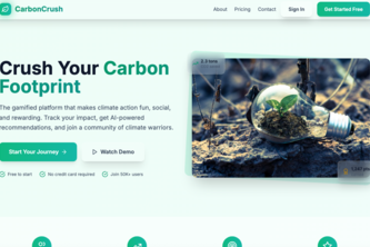 CarbonCrush – Kill Your Emissions. Keep Your Lifestyle.