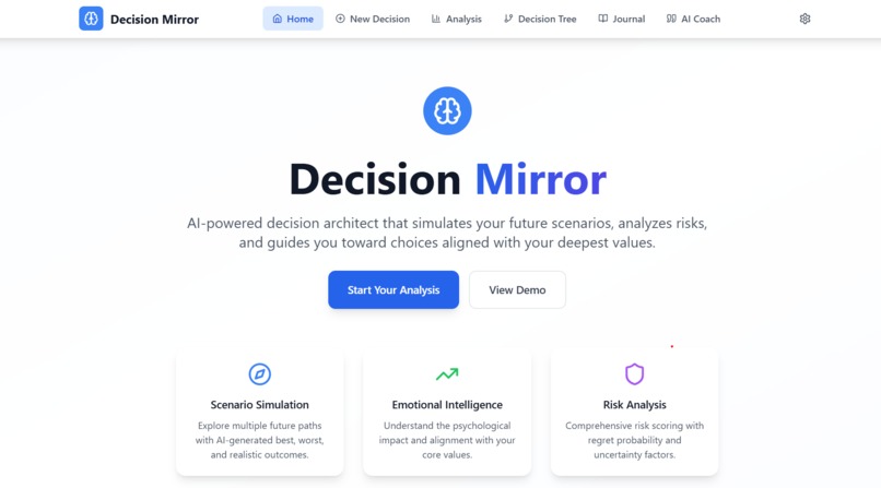 Decision Mirror – screenshot 4
