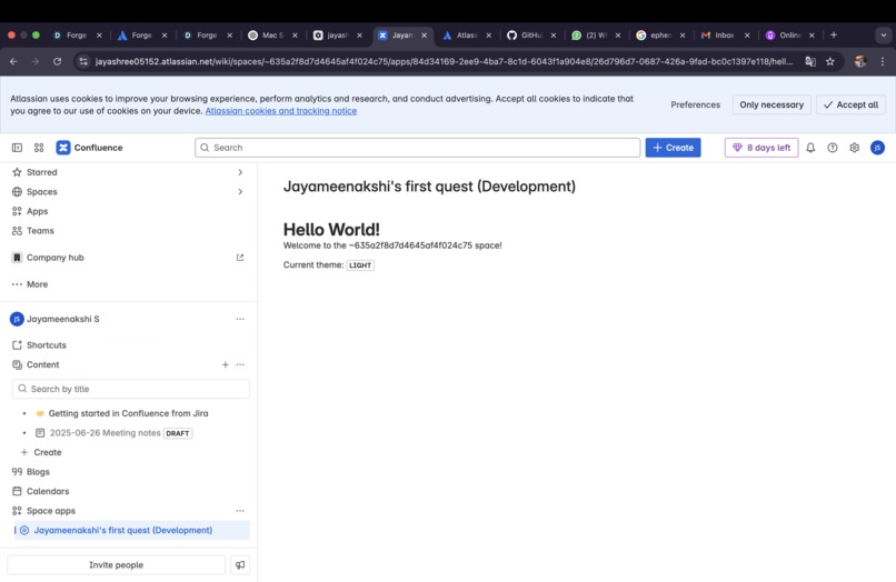 my-forge-app – screenshot 1