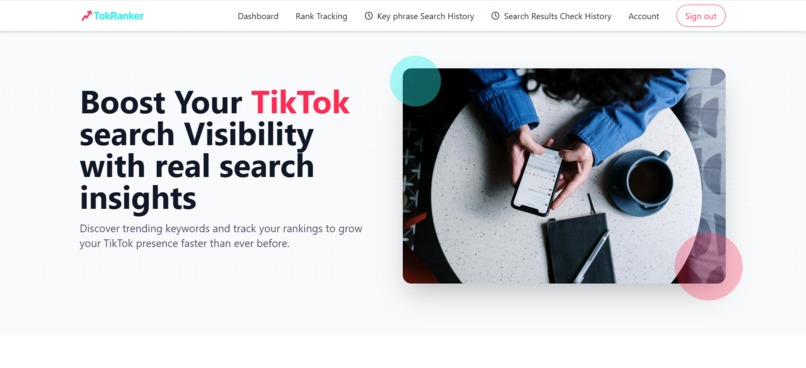 TokRanker – screenshot 1