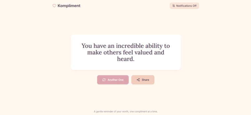 Kompliment – screenshot 3