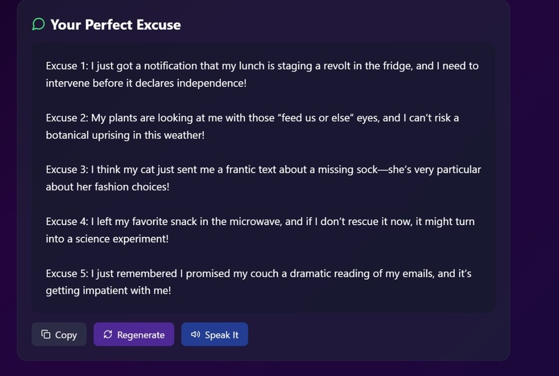 AutoExecuse Maker – screenshot 2