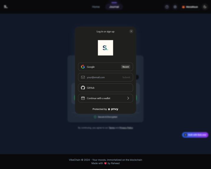 SoulLog – Your Life, On-Chain – screenshot 2