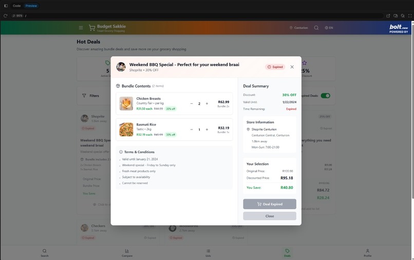 Budget Sakkie - Shopping Manager – screenshot 9
