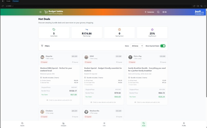 Budget Sakkie - Shopping Manager – screenshot 8