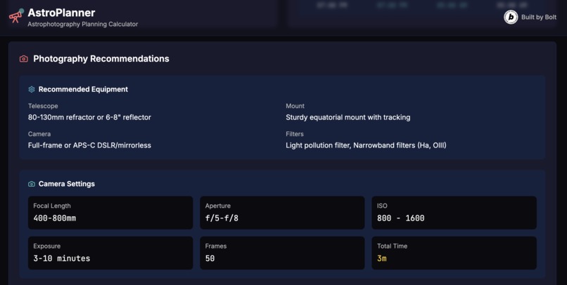 AstroPlanner – screenshot 4