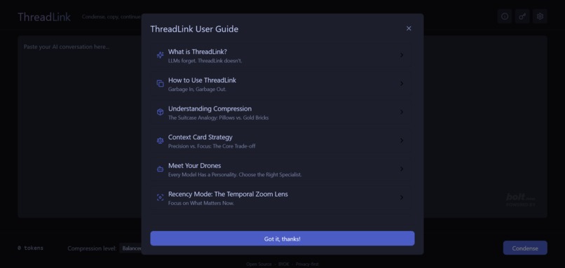 ThreadLink – screenshot 2