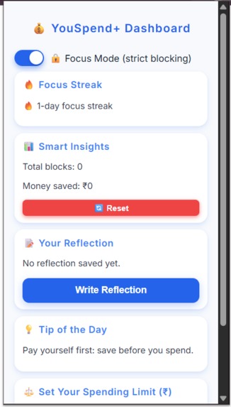 YouSpend+ – screenshot 3