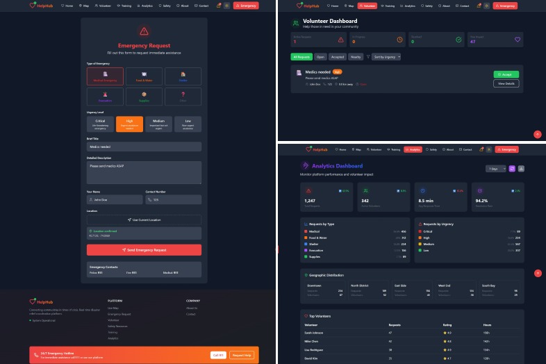 HelpHub – Disaster Relief in Real Time – screenshot 3