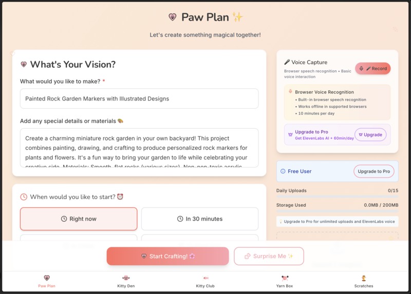 Pink Paws - Turn minutes into purr-fect masterpieces! – screenshot 2