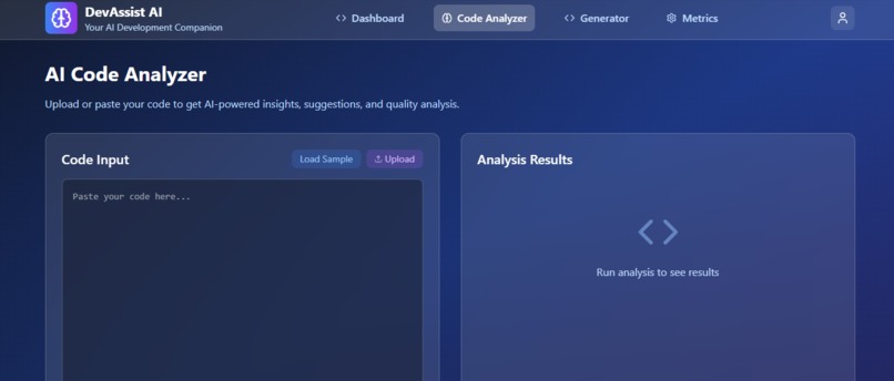 DevAssist AI – screenshot 1