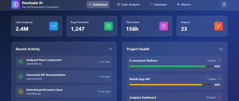 DevAssist AI – screenshot 2