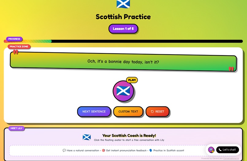 My Cool Accent Coach – screenshot 1