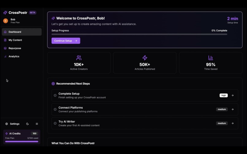 CrossPostr – screenshot 2