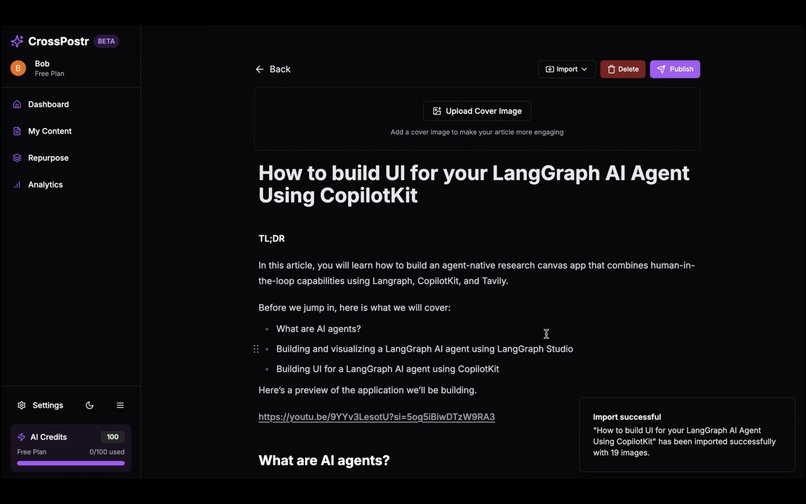 CrossPostr – screenshot 3