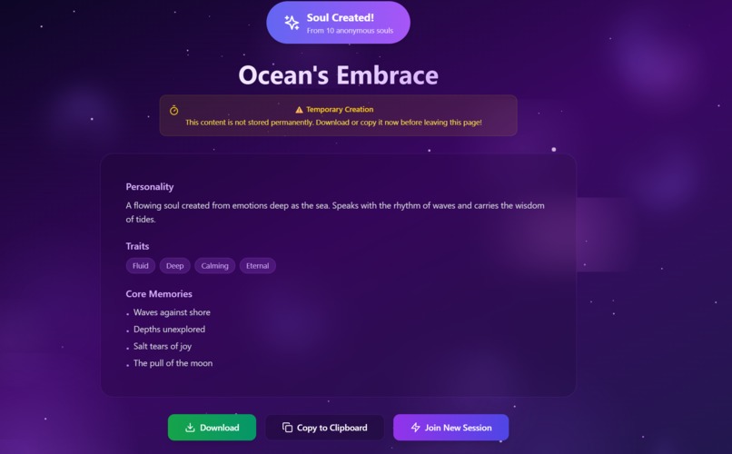 Once we Spoke – screenshot 1