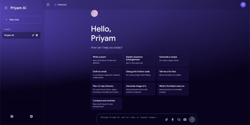 Priyam Ai – screenshot 1
