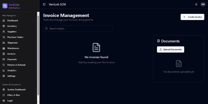 VeriLink SCM - Enterprise Supply Chain Management Platform – screenshot 11