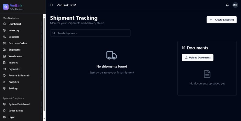 VeriLink SCM - Enterprise Supply Chain Management Platform – screenshot 12