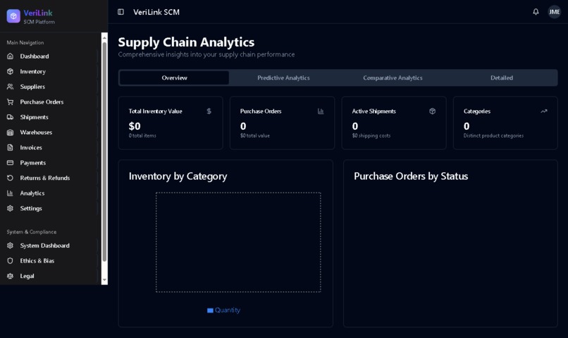 VeriLink SCM - Enterprise Supply Chain Management Platform – screenshot 17