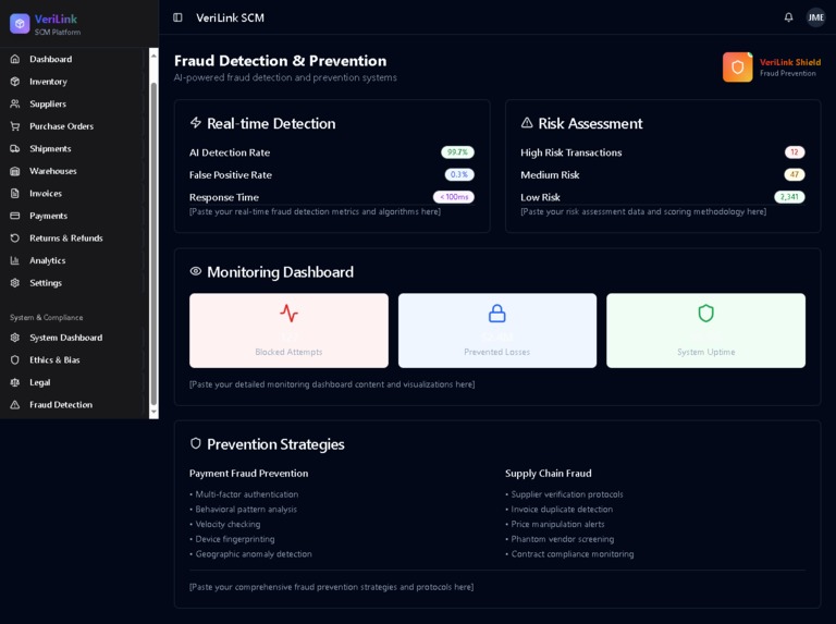 VeriLink SCM - Enterprise Supply Chain Management Platform – screenshot 20