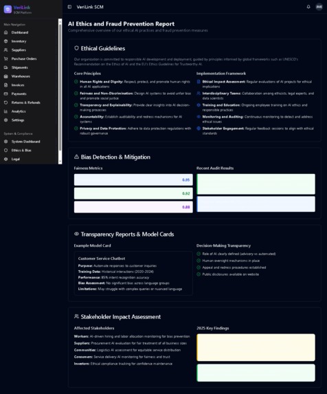 VeriLink SCM - Enterprise Supply Chain Management Platform – screenshot 24