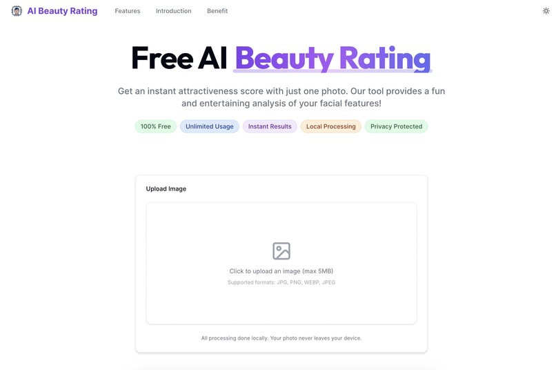 AI Beauty Rating – screenshot 1
