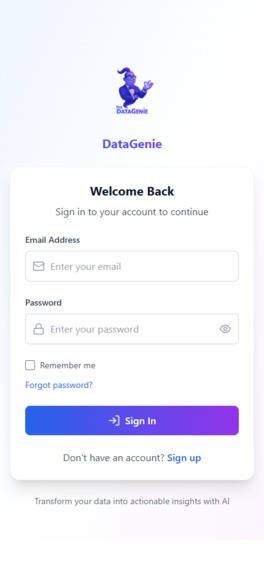The DataGenie – screenshot 4